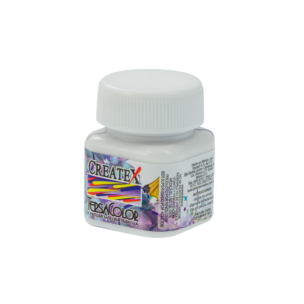 PINTURA TEXTIL TERSACOLOR 30ML 01 BLANCO