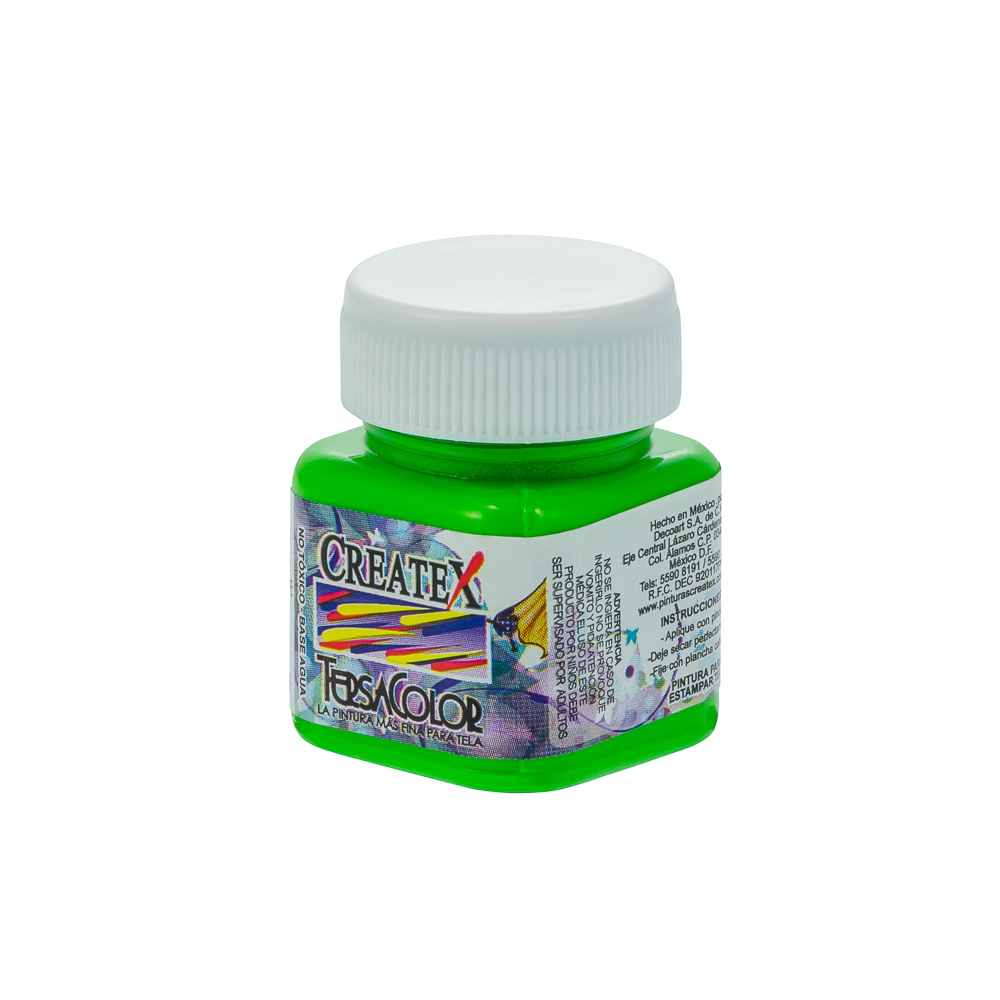 PINTURA TEXTIL TERSACOLOR 30ML 62 VERDE HOJA