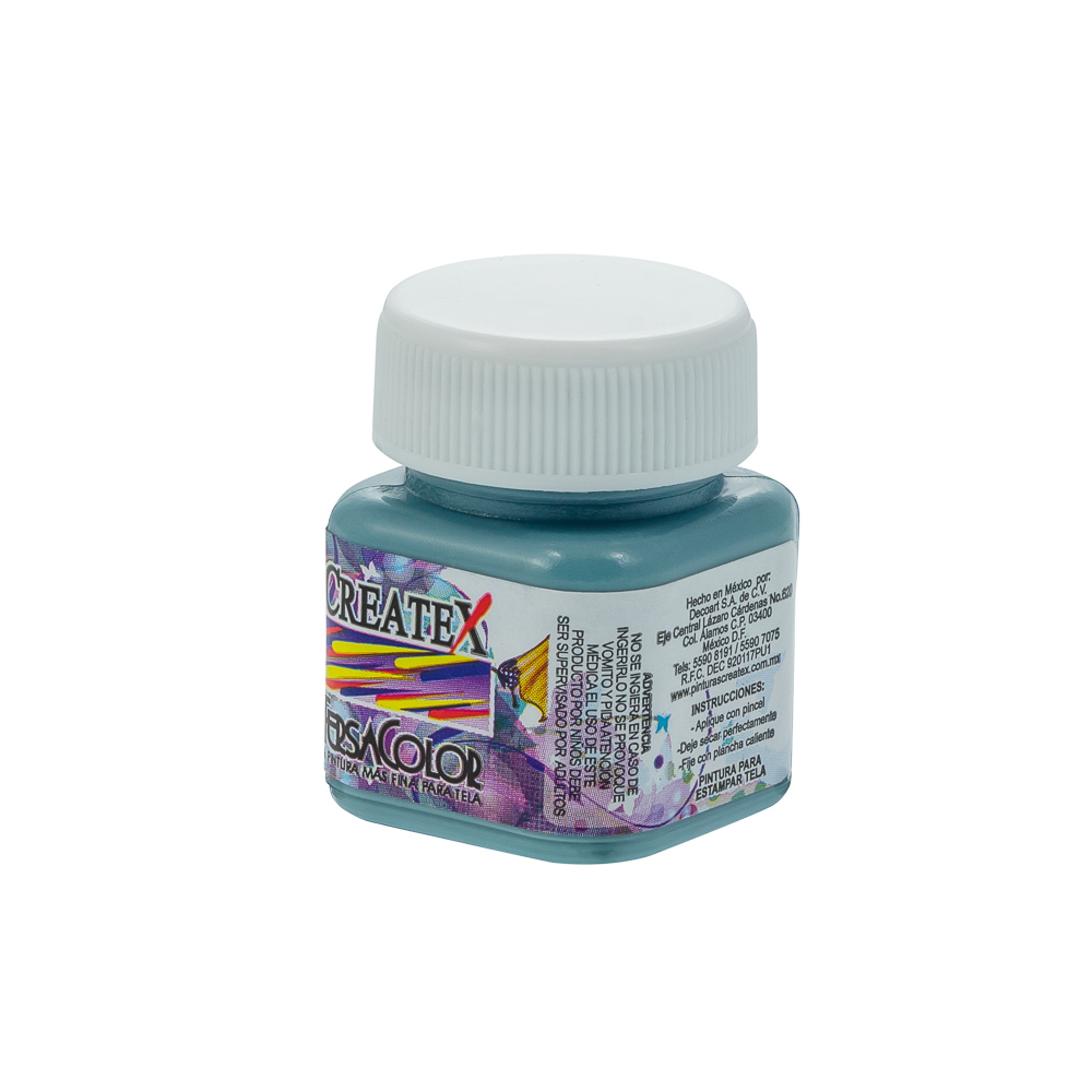 PINTURA TEXTIL TERSACOLOR 30ML 65 GRIS LUNAR