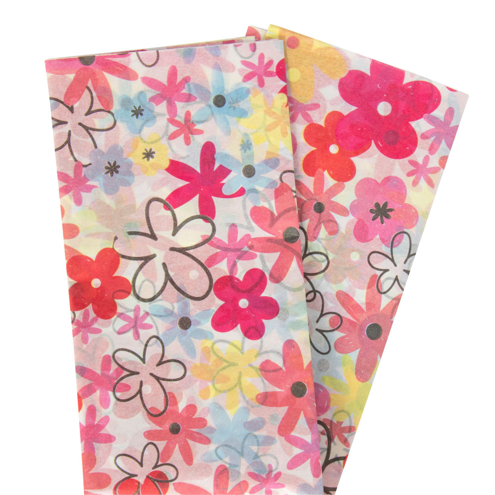 PAPEL DE CHINA FAST 50X70CM PX5 DECORADO 012 FLORES (576)