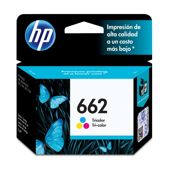 CARTUCHO ORIGINAL HP 662 COLOR