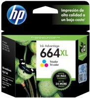 CARTUCHO ORIGINAL HP 664XL COLOR