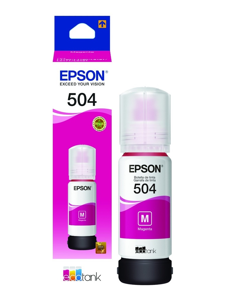 TINTA ORIGINAL EPSON T504320 MAGENTA 70ML L4150/L4160