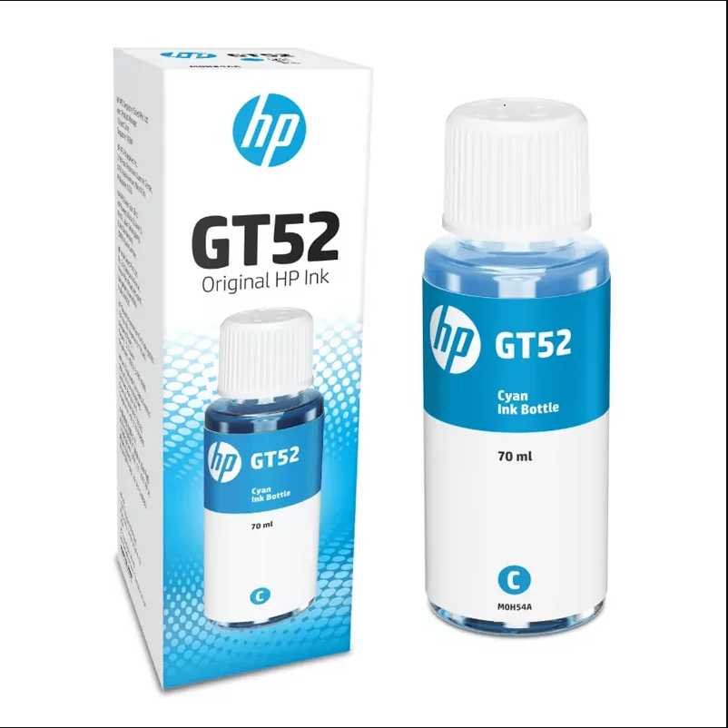 TINTA ORIGINAL HP GT52 CYAN 70ML