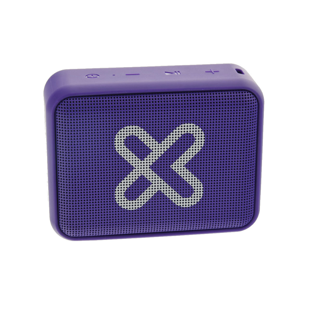 BOCINAS BLUETOOTH KLIPXTREME NITRO WATERPROOF C/20 HORAS MORADA