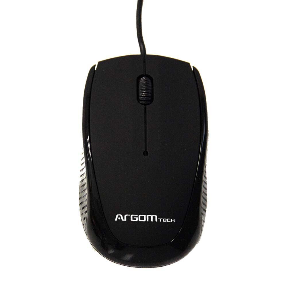 MOUSE ALAMBRICO ARGOM MS14 3D OPTICO 800DPI NEGRO