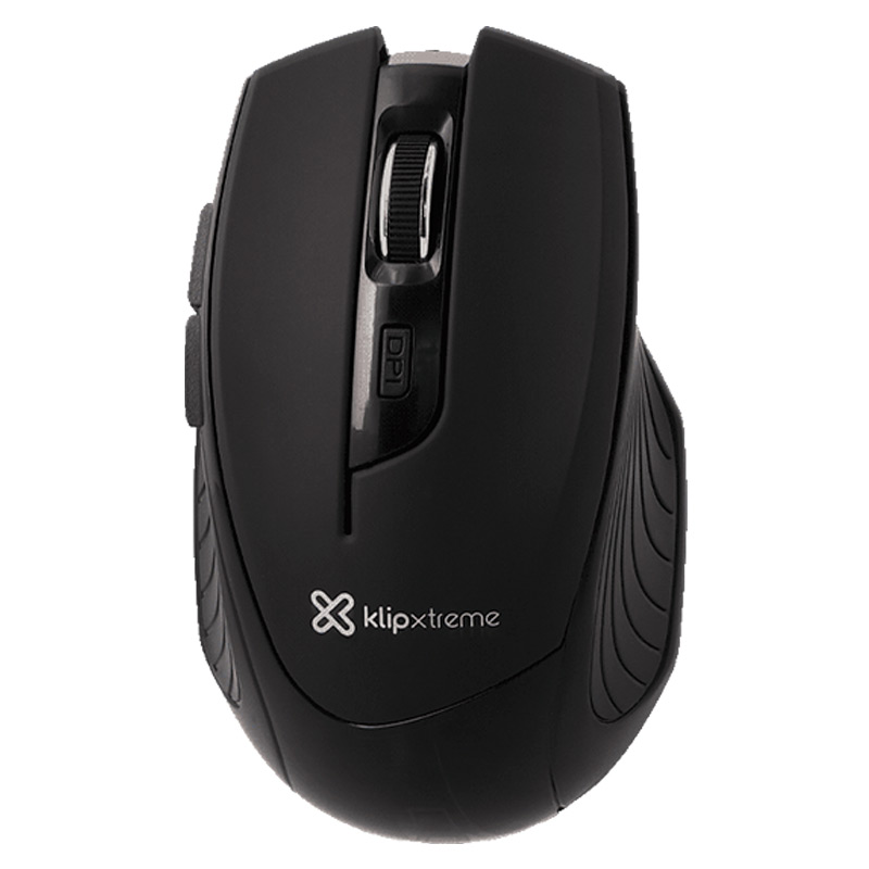 MOUSE INALAMBRICO KLIP XTREME VORTEX OPTICO 3D 1600 DPI NEGRO 355BK