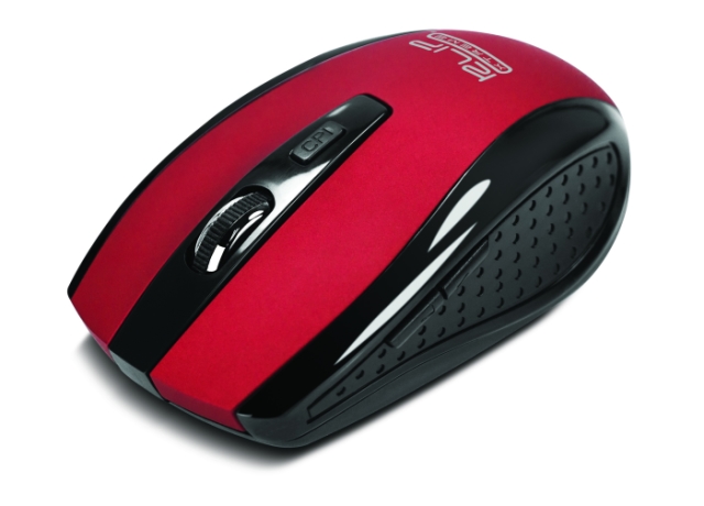 MOUSE KLIPXTREME INALAMBRICO 6 BOTONES ROJO 010KLX63