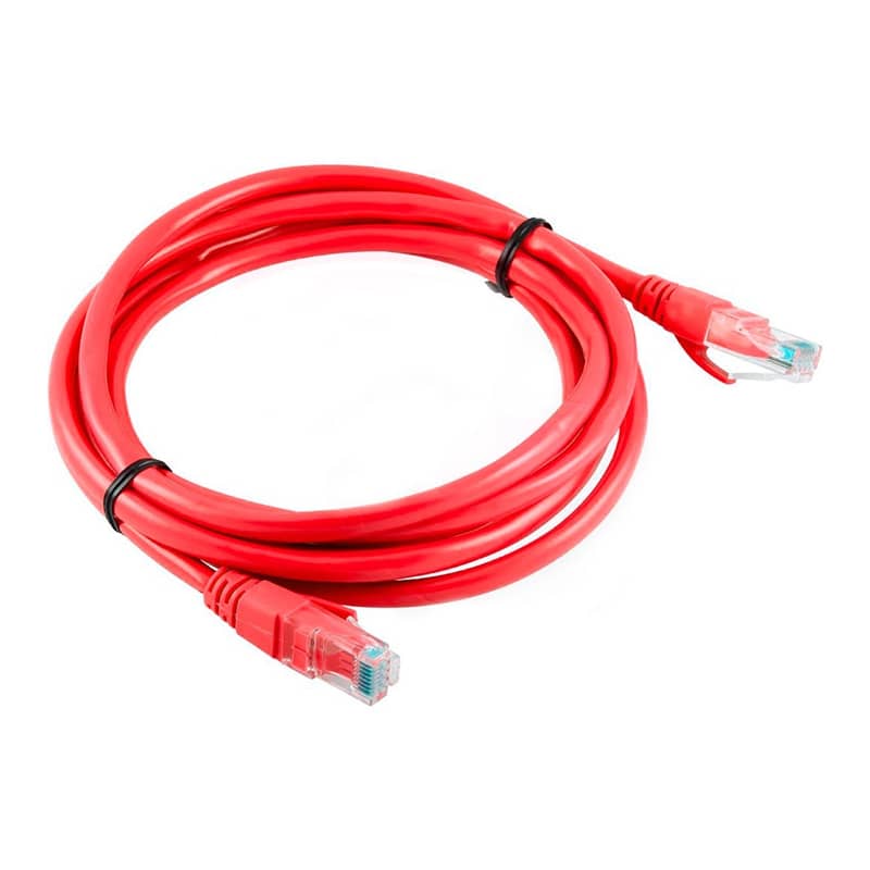 PATCH CORD NEXXT CATEGORIA 5 3 PIES ROJO