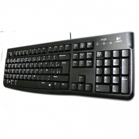 TECLADO ALÁMBRICO LOGITECH K120 USB NEGRO ESPAÑOL