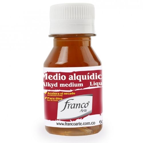 MEDIO ALQUIDICO 60 ML. 021 FRANCO ARTE