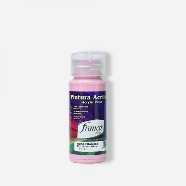 PINTURA ACRILICA 60 ML. 314 ROSA FRANCES