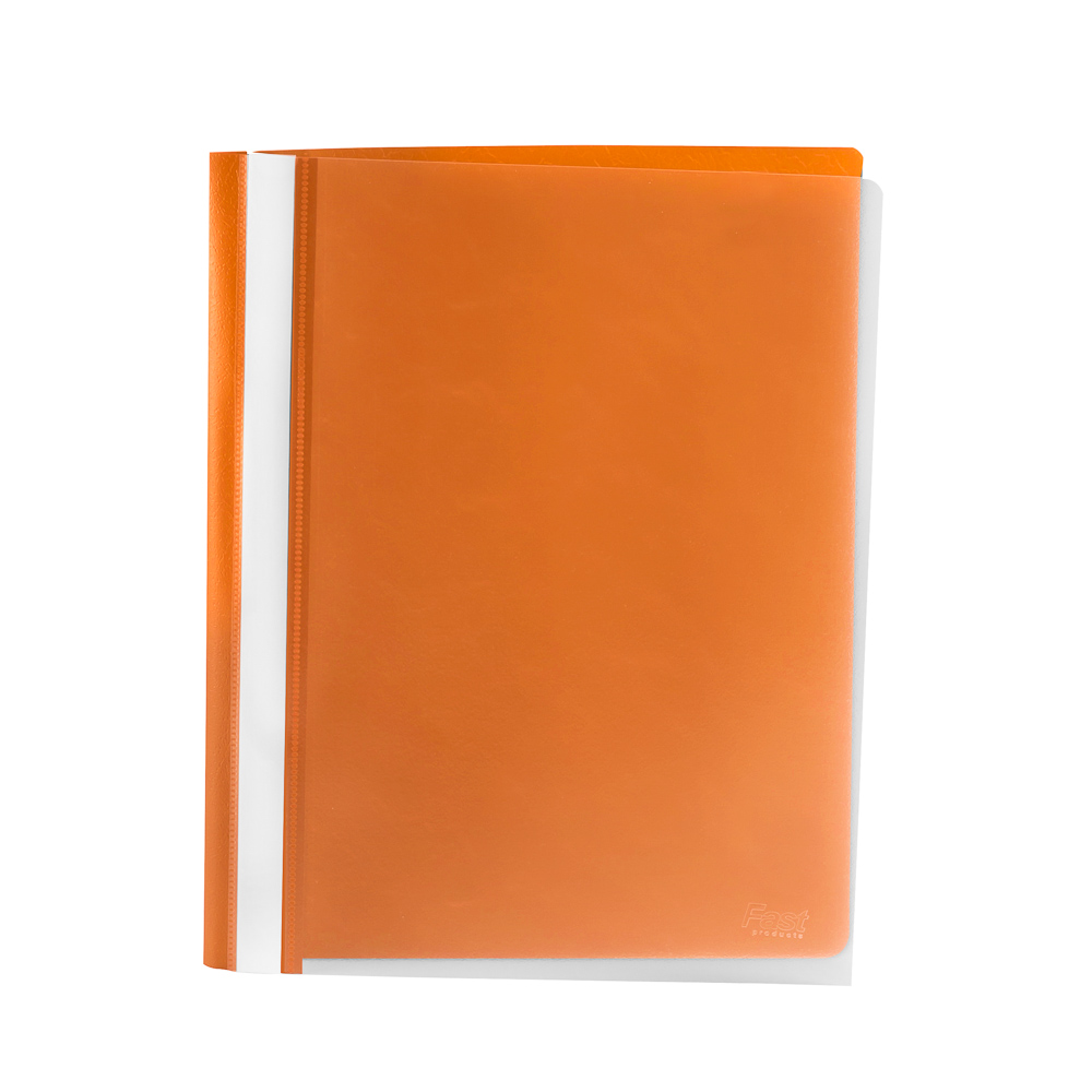 FOLDER PLASTICO FAST CARTA NARANJA