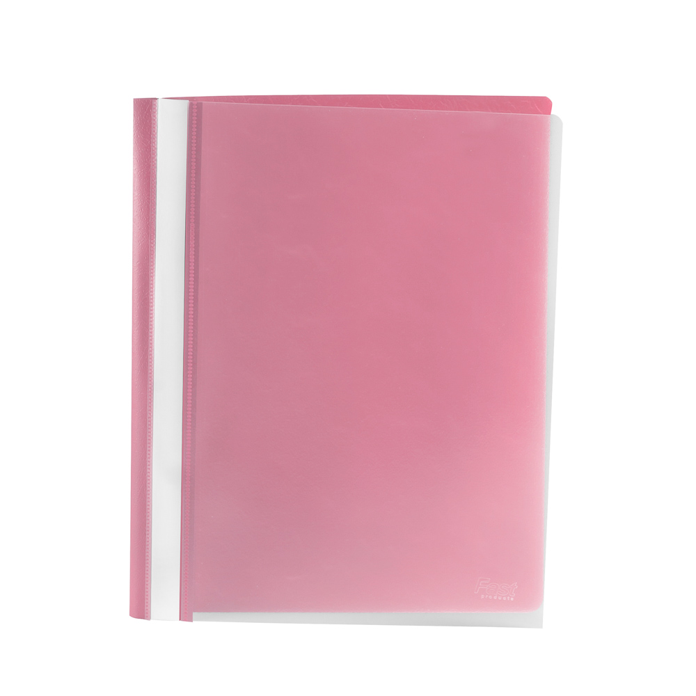 FOLDER PLASTICO FAST CARTA ROSADO