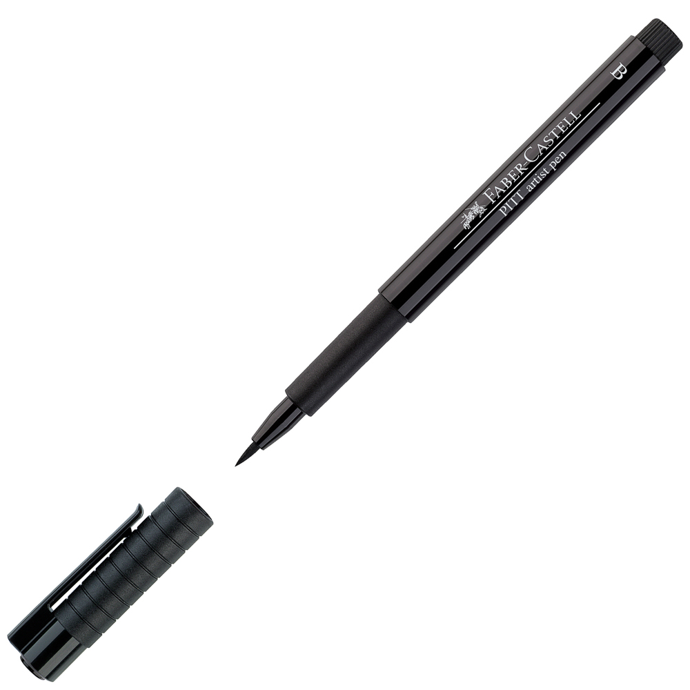 MARCADOR FABER CASTELL PITT ARTIST PEN BRUSH BLACK 199 B