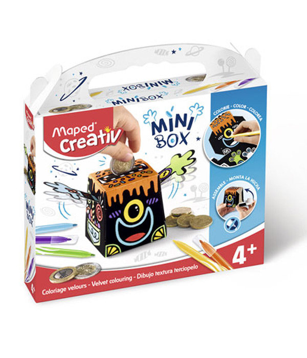 JUGUETE EDUCATIVO MAPED CREATIV 907013 MINI BOX KIT DE CREACION TRCIOPELO