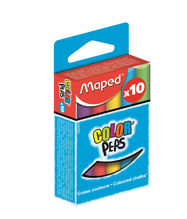 YESO MAPED 593501 10 BARRAS 10 COLOR