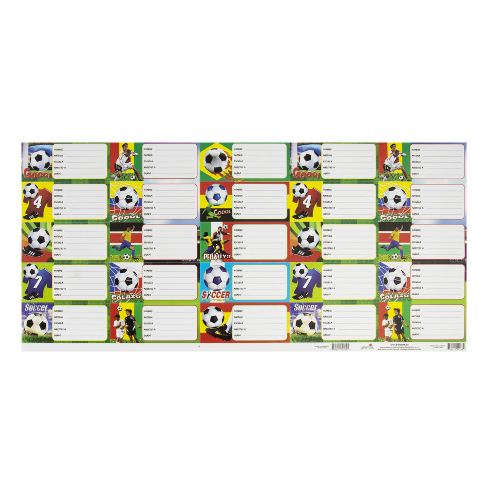 STICKERS GRANMARK 146-441 SOCCER