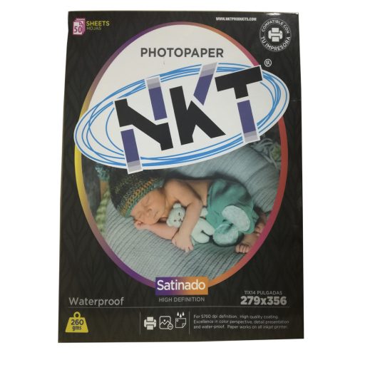 PAPEL FOTOGRAFICO 270G SATINADO 4R NKT