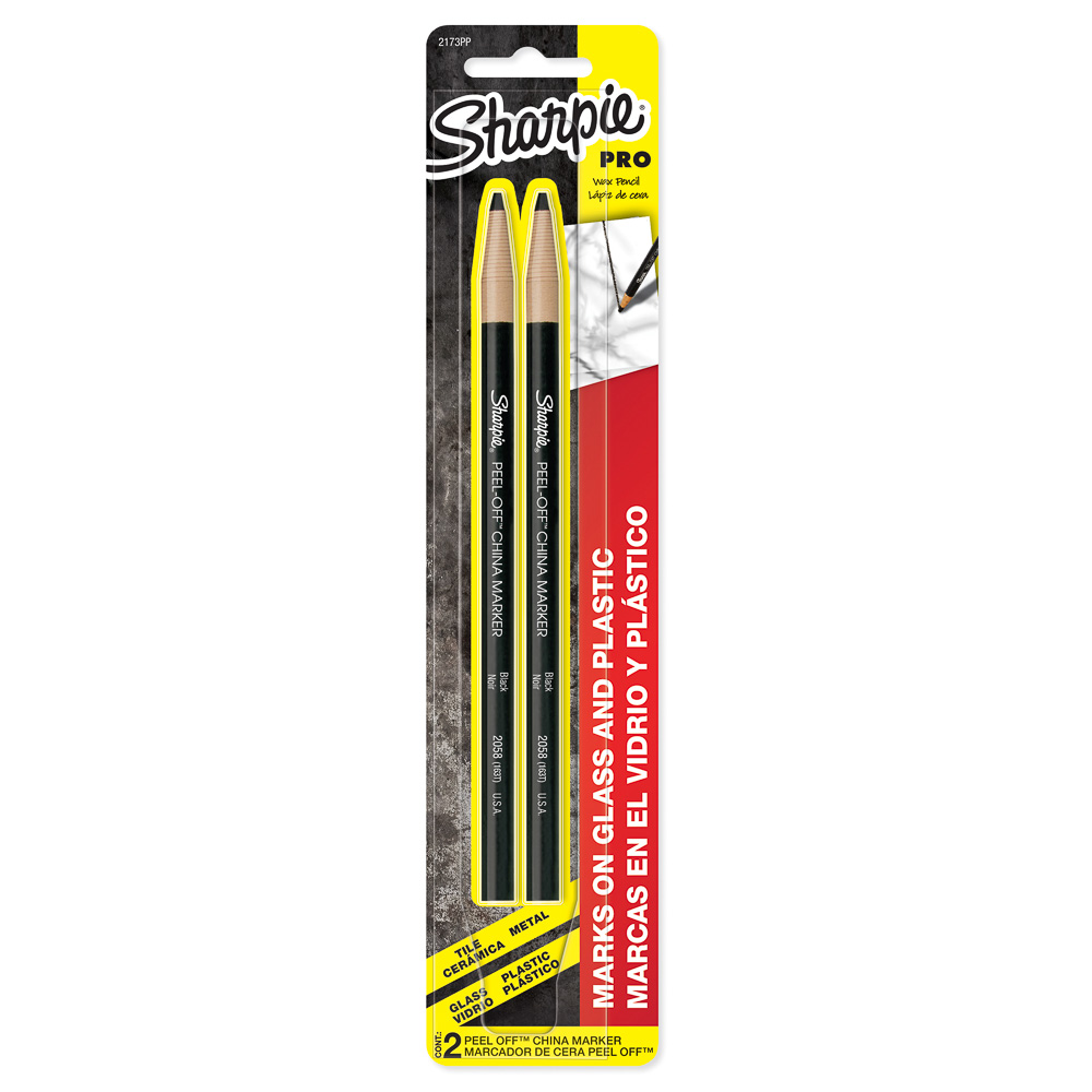 CRAYON DE PITA SHARPIE 2173 NEGRO BX2