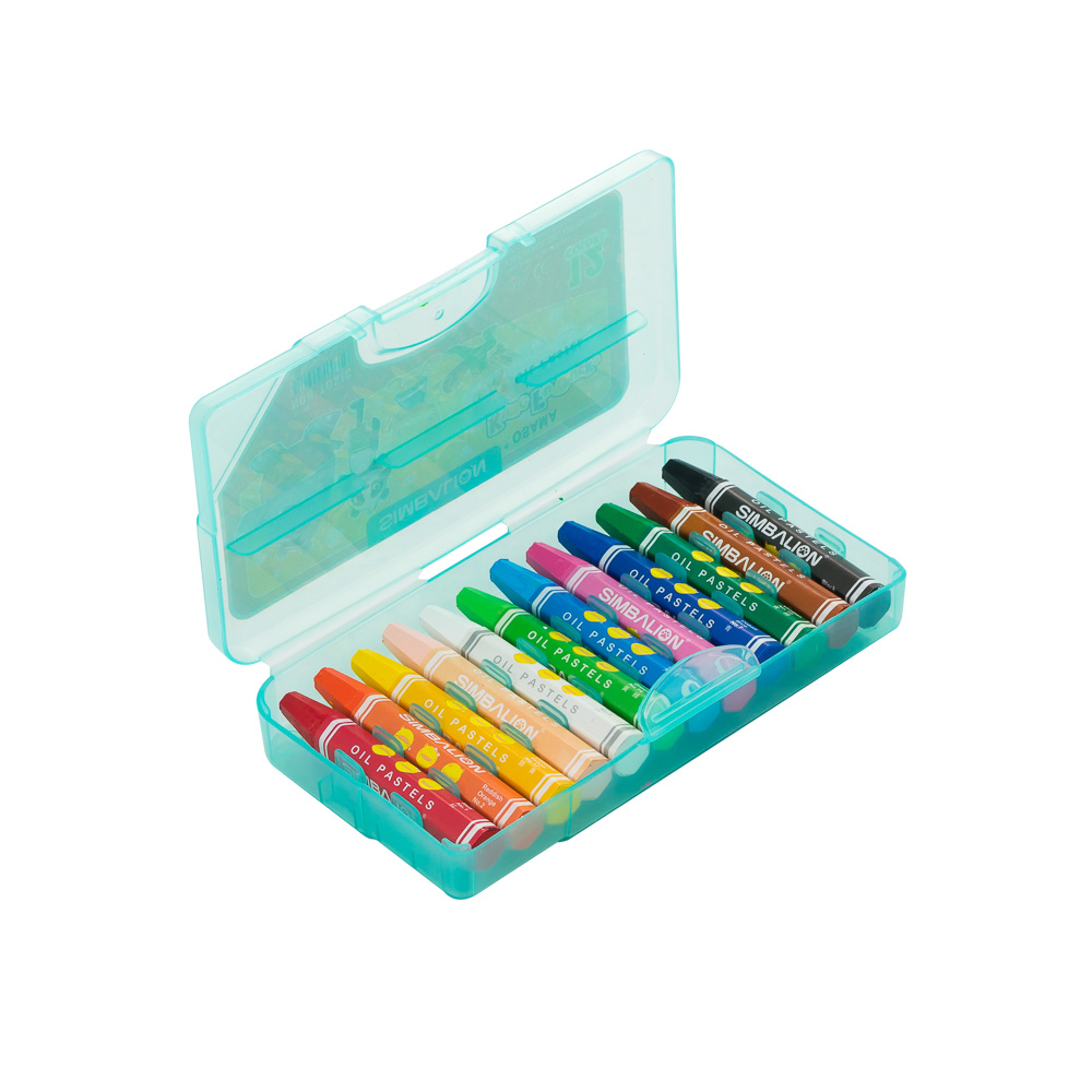 CRAYON PASTEL SIMBALION 12HPH GRASO 12 COL.