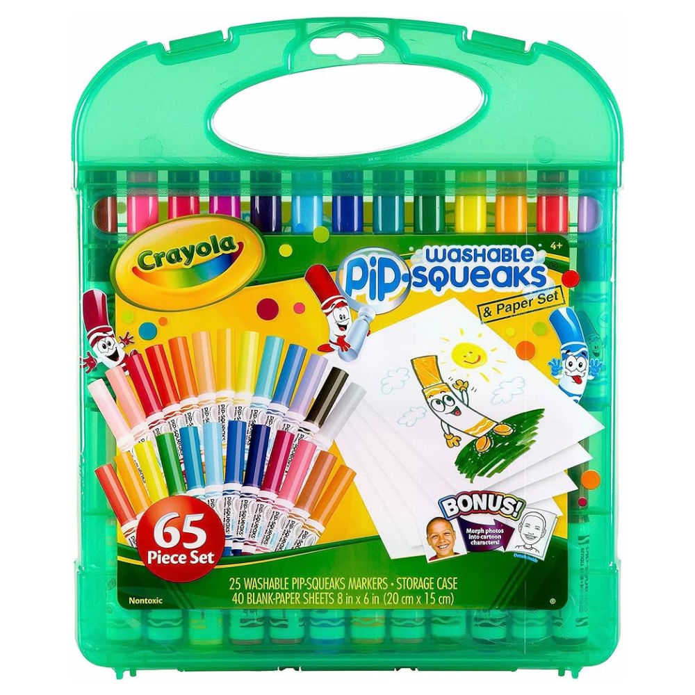 CRAYOLA KIT VERDE MARC PIP-SQUEAKS 65 PZ