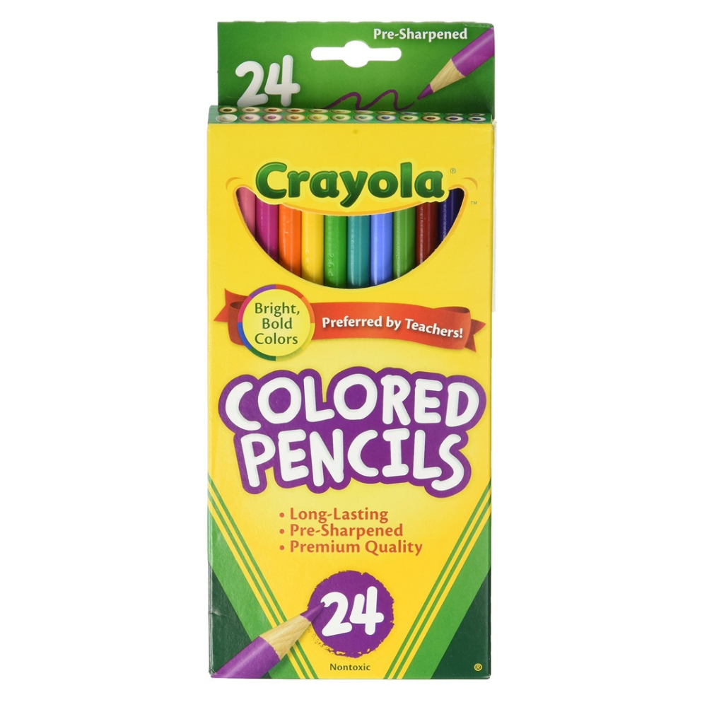 CRAYOLA LAPICES DE COLOR COW 24U