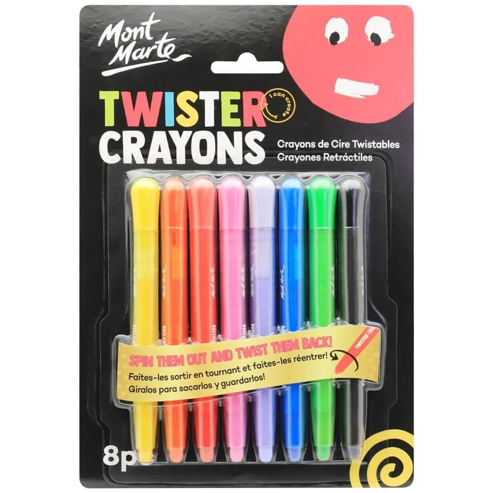 MONT MARTE SIGNATURE CRAYONES GIRABLES ESTUCHE 25 COL