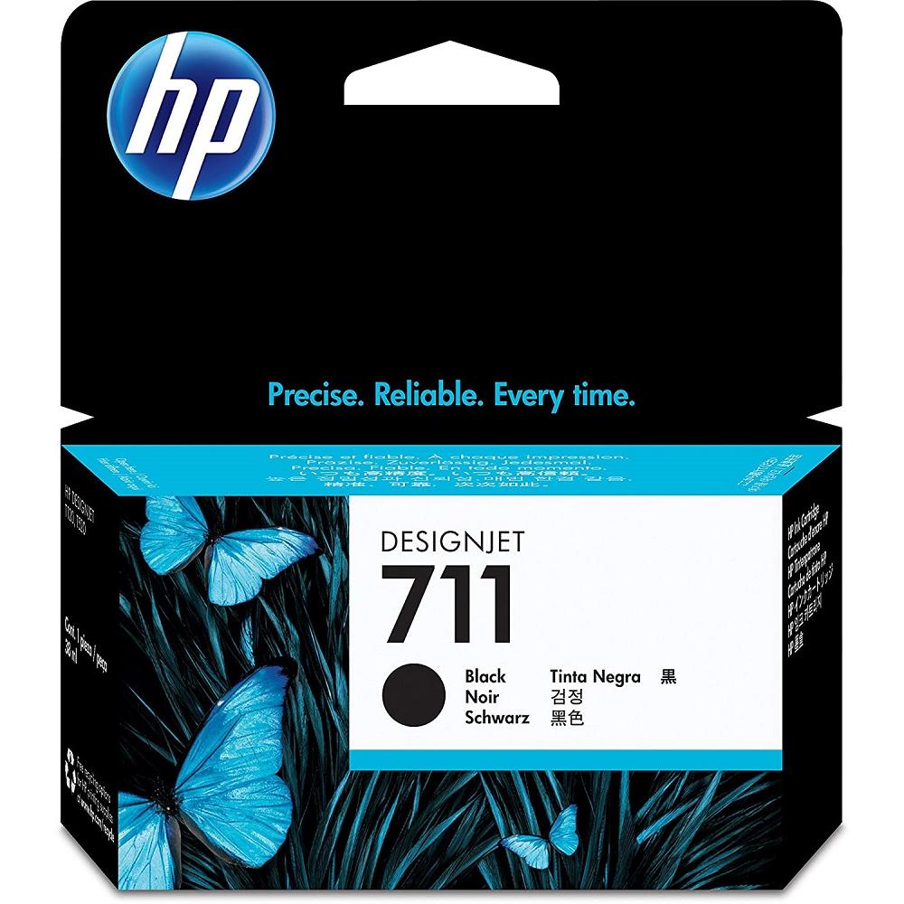 CARTUCHO ORIGINAL HP 711 CZ129A NEGRO 38 ML