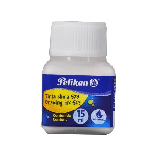 TINTA CHINA PELIKAN 05230018 CHINA 523 15 ML BLANCO