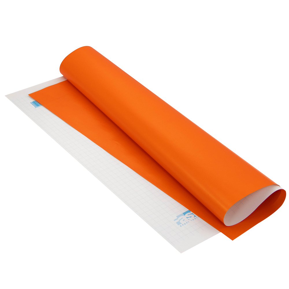 PAPEL LUSTRE FAST 21.5″X27" 14 NARANJA BX10