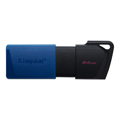 MEMORIA USB KINGSTON 64GB DATA TRAVELER EXODIA M 3.2 AZUL