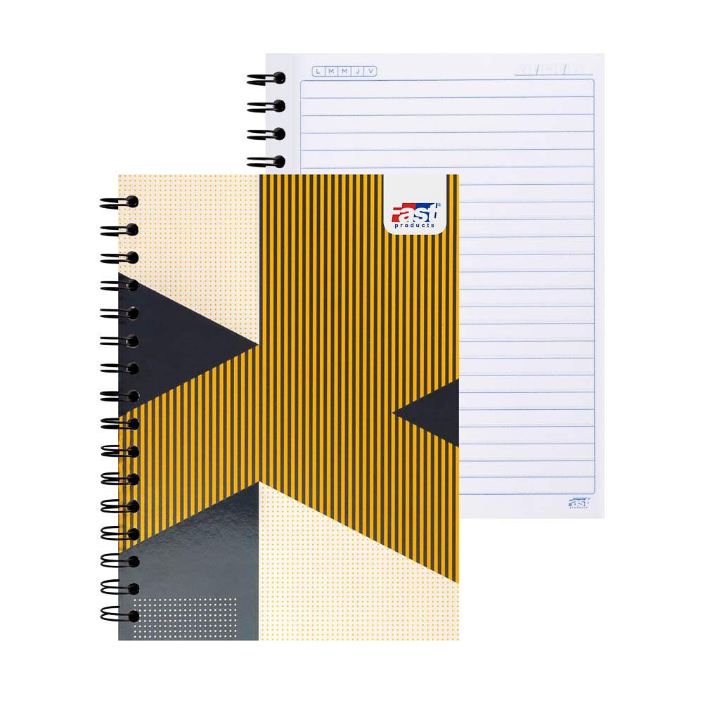 CUADERNO DOBLE ANILLO FAST 150H #2 SPOT (12X4)