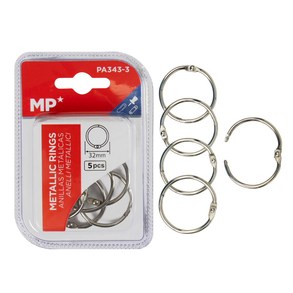 ANILLOS METALICOS MP PA343-3 BX5 32MM (20X12)