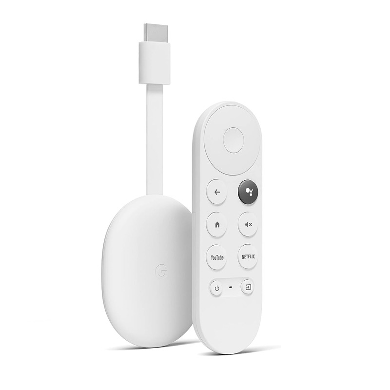 DISPOSITIVO GOOGLE CHROMECAST STREAMING Y VIDEO FULL HD 1080P HDMI WI-FI BLUETOOTH CON CONTROL REMOTO