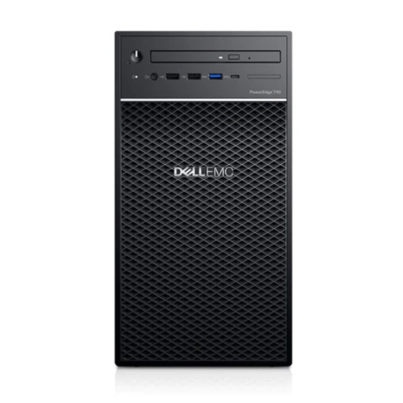 SERVIDOR DELL POWEREDGE T40 INTEL XEON E-2224G 8GB RAM 1TB HDD 300W 1 AÑO GARANTIA EN SITIO