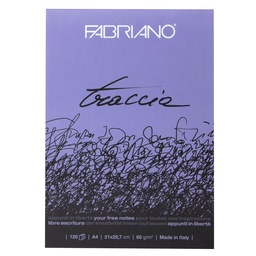 [16329] BLOCK TRACCIA FABRIANO 22221297 120H. 60GR. 21 X 29.7 CMS.