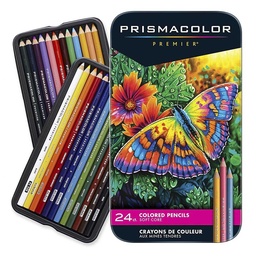 [12899] CRAYON DE MADERA PRISMACOLOR PREMIER 24 COLORES