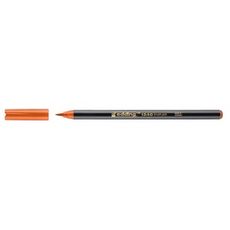 [15759-6] MARCADOR EDDING 1340 PUNTA PINCEL 6 NARANJA