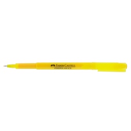 [14211-AMARILLO] MARCADOR PUNTO RAPIDOGRAFO FABER CASTELL 499 AMARILLO (12X120)