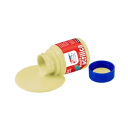 [10965-AMARILLO PASTE] PINTURA ACRILICA FAST 37 ML 508 AMARILLO PASTEL