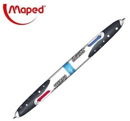 [01503211] BOLIGRAFO BALL PEN MAPED 229130 TWIN TIP 4 COLORES