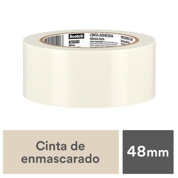 [17728] MASKING TAPE SCOTCH 3500-48MP-CS 2" X 43 YDS (48MMX 40M)