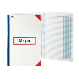 [00289-MAYOR] CUADERNO PRACTICA CONTABILIDAD FAST MAYOR 20 HOJAS DE 2 COLUMNAS (24)