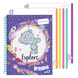 [11853] CUADERNO C/ESPIRAL QUICK 150H. T/DURA SWEET HEART (30)