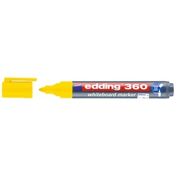 [05474-AMARILLO] MARCADOR EDDING PIZARRA 360 REDONDO AMARILLO