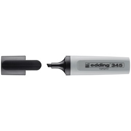 [07553-GRIS] MARCADOR RESALTADOR EDDING 345 GRIS