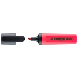 [07553-ROJO] MARCADOR RESALTADOR EDDING 345 ROJO CORAL