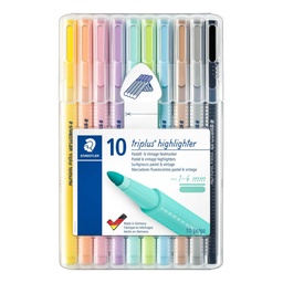 [17330] MARCADOR RESALTADOR STAEDTLER 362 CSB 10 COLORES PASTEL 