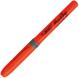 MARCADOR PARA DESTACAR BIC BRITE LINER GRIP NARANJA